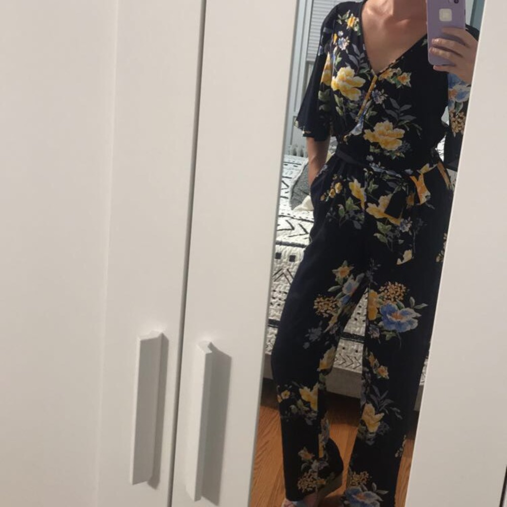 Floral Jumpsuit
